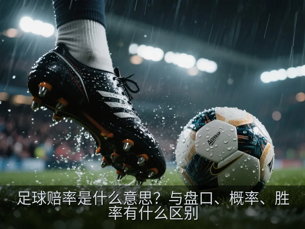 赔率、盘口、概率、胜率四个概念的对照信息图